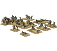 Flames of War Pelotón de infantería: infantería alemana, 2020, 14+, 156+, clásico, unisex, plástico, requiere montaje, 12 unidades, inglés