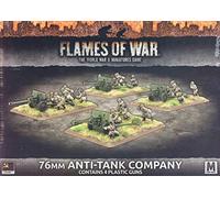 Flames of War SBX48 - Armas antitanque de plástico para la compañía soviética (57 mm/76 mm)