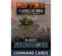 Flames of War Tarjetas de comando americano del día D