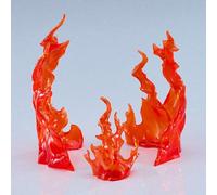 The Simple Effect - Juego de Accesorios para Figuras de Llamas (Rojo)