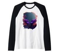 Flaming Phoenix Wings of Rebirth Camiseta Manga Raglan