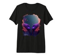 Flaming Phoenix Wings of Rebirth Camiseta Premium