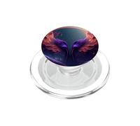 Flaming Phoenix Wings of Rebirth PopSockets PopGrip para MagSafe