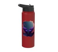 Flaming Phoenix Wings of Rebirth Stainless Steel Insulated Water Bottle