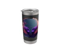 Flaming Phoenix Wings of Rebirth Vaso térmico de acero inoxidable de doble pared