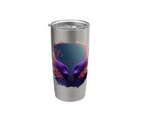 Flaming Phoenix Wings of Rebirth Vaso térmico de acero inoxidable de doble pared