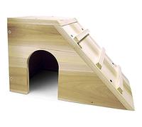 Flamingo 200536 Cabaña de Madera para Conejo Mocambo