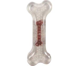 Flamingo 516881 Hueso Transparente con Sabor a Buey 12 cm
