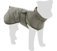 Flamingo Abrigo de Invierno para Perros Cujo Verde - Tamaño 50cm (A: 50 cm, B: 58 cm, C: 58-67 cm) - Ideal para Beagle, Bulldog Francés, Dachshund, Cavalier King Charles y Jack Russell