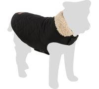 Flamingo Abrigo de Perro Bonnie Negro - Tamaño 35cm (A: 35 cm, B: 34-38 cm, C: 50-54 cm) - Ideal para Chihuahua, Dachshund, Shih Tzu, Pug y Cavalier King Charles