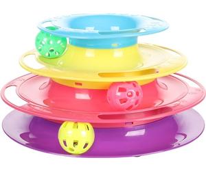 Flamingo - AktivtetsCat Toy, Bagera Ball Track Tower - (540058518123)