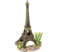 Flamingo Aquarium Statua Eifeltoren 16 x 15 x 25 cm, 16 x 15 x 25 cm, Beige