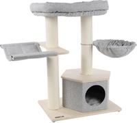 Flamingo ÁRBOL RASCADOR Kaleb Gris/Beige 104x55x88CM
