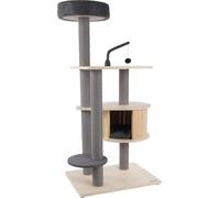 Flamingo ÁRBOL RASCADOR Kandis Gris/Beige 74x59x137CM