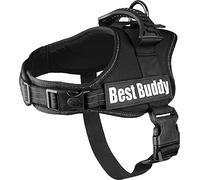 Flamingo ARNÉS Best Buddy Pluto Negro M 60-80CM*38MM