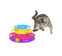 Flamingo - AktivtetsCat Toy, Bagera Ball Track Tower - (540058518123)