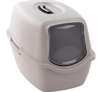 Flamingo Baño para Gatos - Bandeja de Arena Cerrada - 39 x 56 x 39,4 cm - Limpieza fácil - Filtro Que Reduce los Malos olores - Tapa extraíble