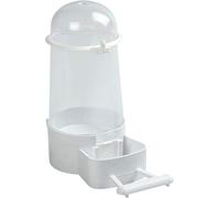 Flamingo Bebedero Fin DE Semana con PIE, Blanco