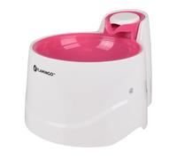 Flamingo Bellagio Bebedero Automático Blanco y Rosa para perros y gatos