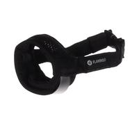 Flamingo - Black Soft Nylon Muzzle, Size XXS