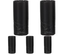 Flamingo Blekz Bolsas para Excrementos de Perros con Asas - 15 Piezas, Negras, Ultraprácticas y Resistentes, Ideales para Labrador, Golden Retriever, Beagle y Bulldog Francés (Paquete de 5)