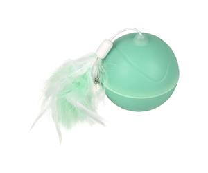 Flamingo bola interactiva para gatos color Verde