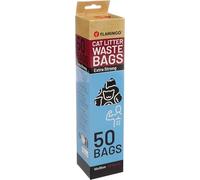 Flamingo Bolsa DE Basura para Arena para Gatos Trish Negra 50PZS