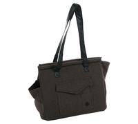 Flamingo Bolsa Giovanni Marrón 45x23x33cm para Perros Lavable Y Estable