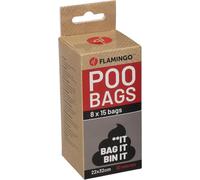 Flamingo Bolsa para LA Caca Basic BABI Negra 8x15PZS