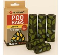 Flamingo Bolsa para LA Caca Basic SCENTA con Aroma A LIMÓN 8x15PZS