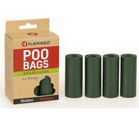 Flamingo Bolsa para LA Caca RECICLADA Poco Verde 4x15PZS