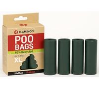Flamingo Bolsa para LA Caca RECICLADA Poco XL Verde 4x15PZS