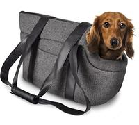 Transportín Gato - Perro - Danira - Bolsa en poliéster con Base Desmontable y Bolsillo Lateral