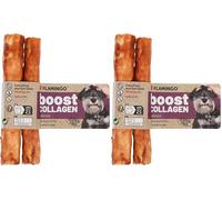Flamingo Boost PALITO con SALMÓN Y COLÁGENO 12,5CM 20MM 2PZS (Paquete de 2)