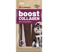 Flamingo Boost Salchicha con Insectos Y COLÁGENO 6PZS 600G