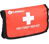 Flamingo BOTIQUÍN DE Primeros Auxilios RESKU Pet Basic Rojo 18x12x4CM
