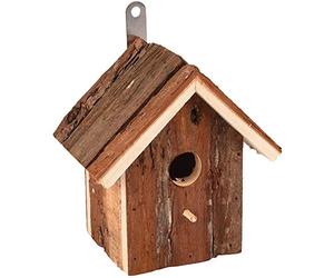 Flamingo Caja Nido para Aves Gitano Madera Natura 15x11x16CM