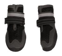Flamingo Calzado Para Perros Gayo Negro, 2 Piezas - Protección Y Comodidad