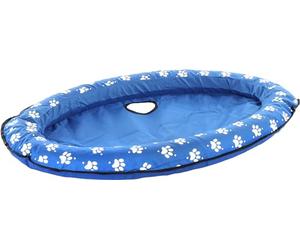 Flamingo Cama Inflable FLOSI + Bomba DE Aire Azul 100x65CM