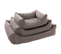 Flamingo Cama para Perro Avalon Rectangular Gris Claro Memory Foam Lavable 30°