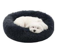 Flamingo Cama para Perros - Pacha Redonda - Gris 55x55x12 cm - Cama de Perros - Base Antideslizante