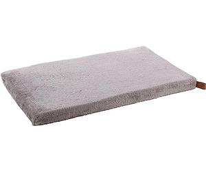 Flamingo Carlota Rectangular Cushion with Zip and Grey Trim, 85.5 x 51 x 5 cm