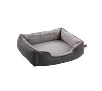 Flamingo Carlota Rectángulo Gris Claro cama cuna para perros