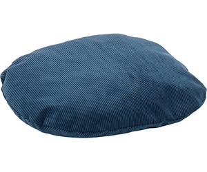 Flamingo Celeste Oval Zip Cushion - Dark Blue - 50 x 40 x 8 cm