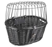 Flamingo Cesta para Perros Negro 46 , 5x37, 5x40, 5cm Klick-System 12kg