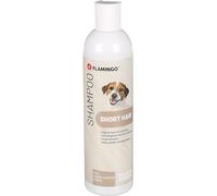 Flamingo Champú con Aguacate para Razas de Pelo Corto - 300 ml - Ideal para Beagle, Bulldog Francés, Pug, Teckel y Dálmata