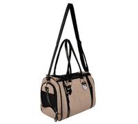 Flamingo Cilou Bolsa de Transporte Marrón para perros pequeños y gatos