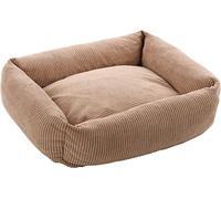 Flamingo Colette Rectangular Basket with Zip 50 x 40 x 16 cm Taupe