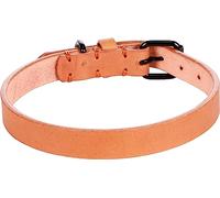 Flamingo Collar LEANO Negro COÑAC M 36-44CM 20MM