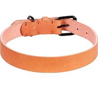 Flamingo Collar LEANO Negro COÑAC XL 47-57CM 30MM